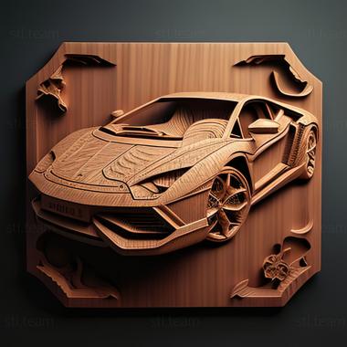 3D model Lamborghini Gallardo (STL)